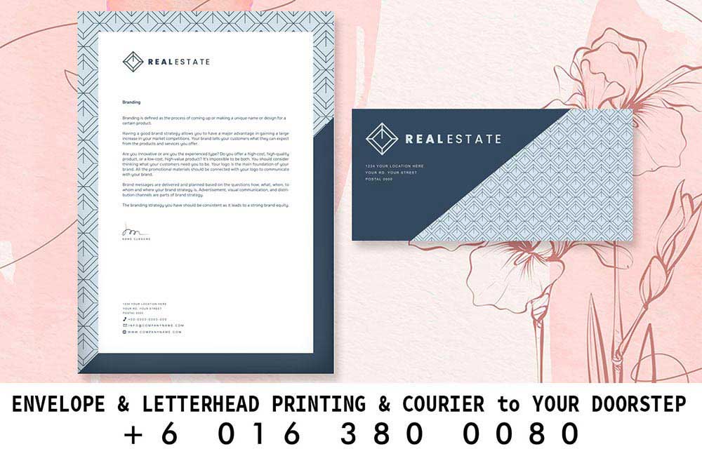 Rompin Print Envelope Letterhead Printing to Rompin